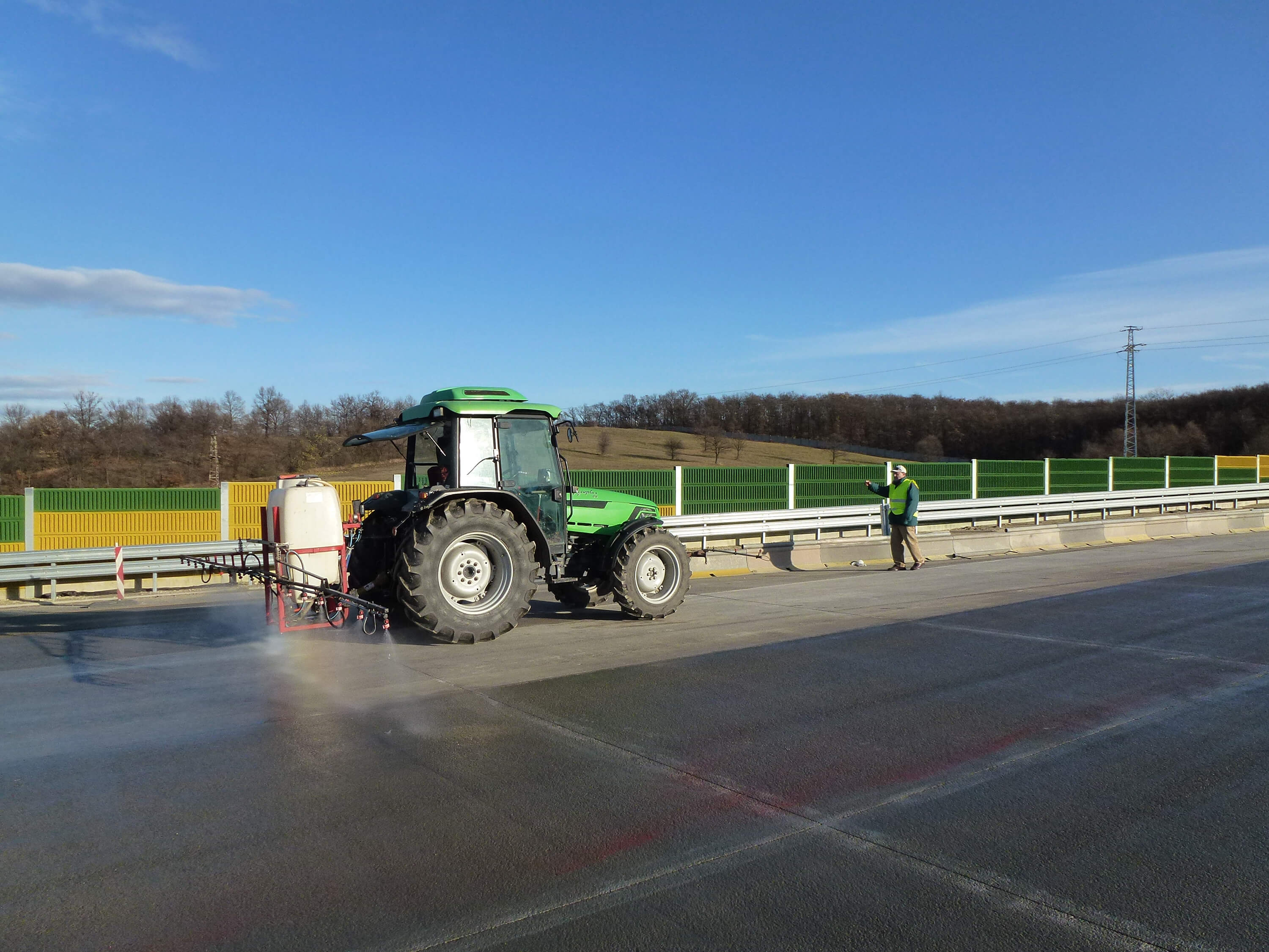 Ecobeton Pavishield su autostrada