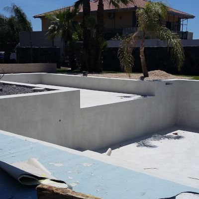 Poseidone Piscina in costruzione