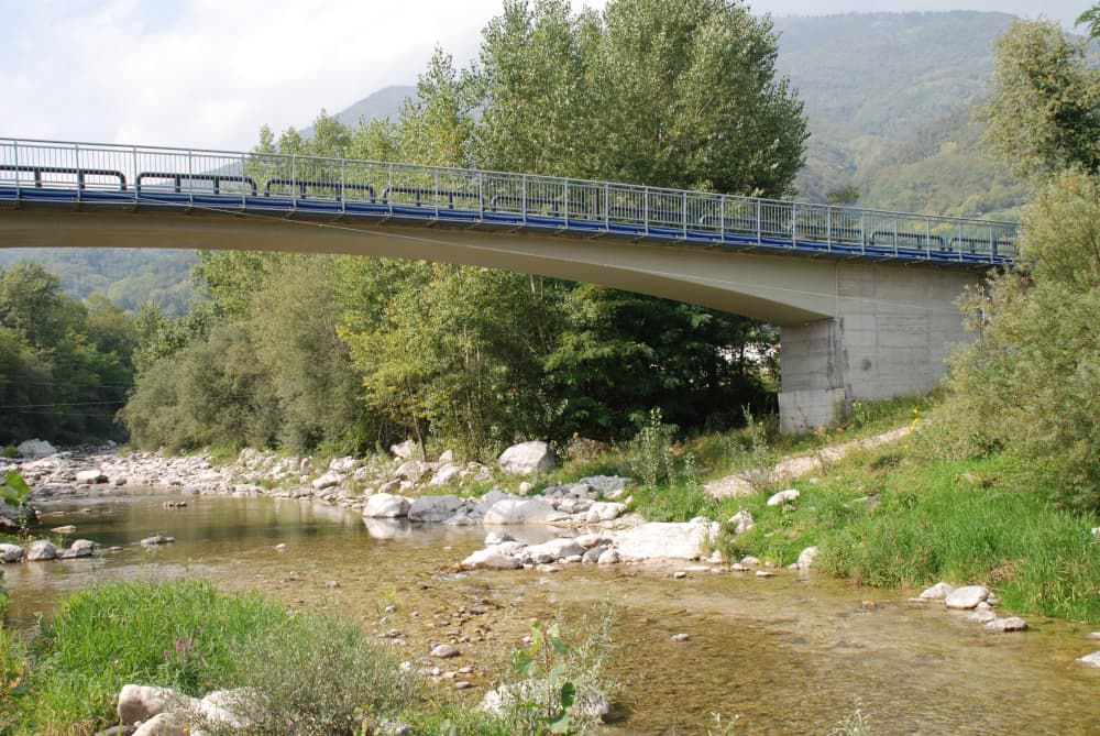 Ecobeton - Ponte di Calvene dopo trattamento di ripristino