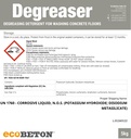 Degreaser Label 5kg