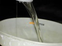 pouring of waterglass