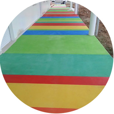 Pavimento da esterno in Ercole multicolore.